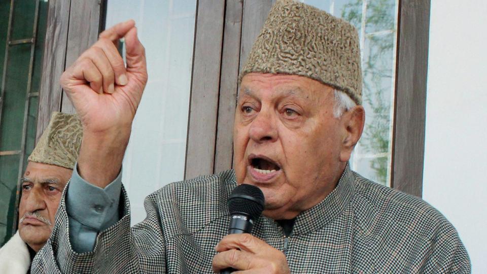 ഫാറൂഖ്​ അബ്​ദുല്ല ഒറ്റമുറി തടവിൽ; പാചകക്കാരനെ പുറത്താക്കി